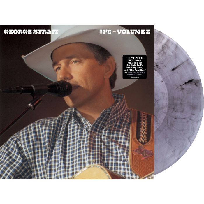 GEORGE STRAIT - #1'S VOLUME 3 (TRANSLUCENT SMOKE VINYL)