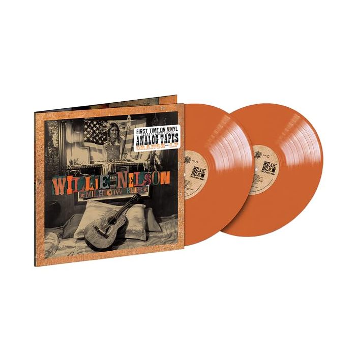WILLIE NELSON - MILK COW BLUES (ORANGE VINYL)