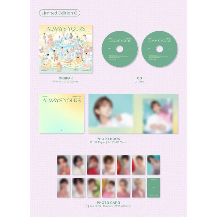 SEVENTEEN - ALWAYS YOURS (LIMITED EDITION C) (BOOK)