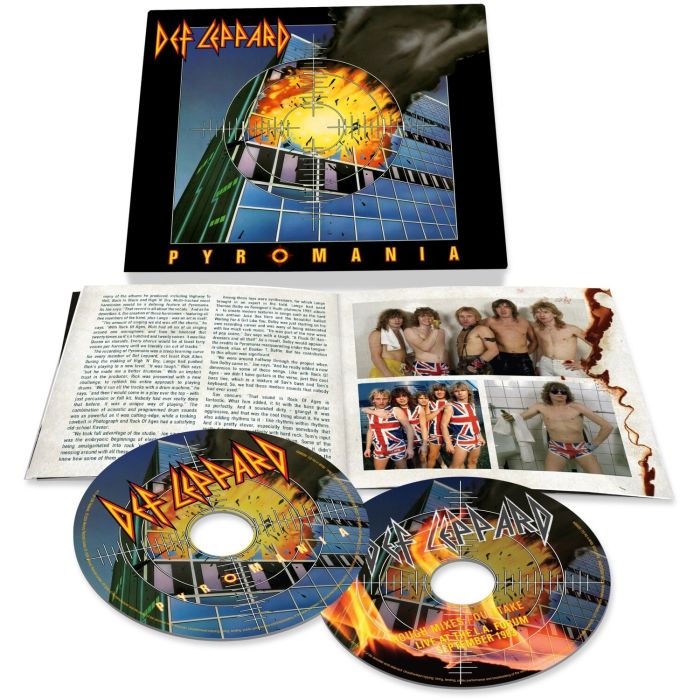 DEF LEPPARD - PYROMANIA (40TH ANNIVERSARY) (DELUXE)