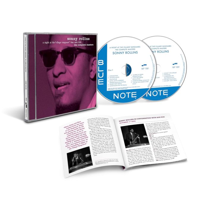 SONNY ROLLINS - NIGHT AT THE VILLAGE VANGUARD: THE COMPLETE MASTERS (BLUE NOTE TO