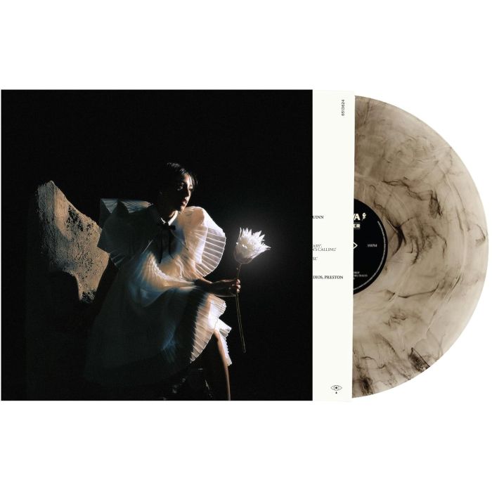 TELENOVA - TIME IS A FLOWER (BLACK/MILKY WHITE VINYL)