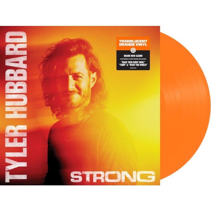 TYLER HUBBARD - STRONG (TRANSLUCENT ORANGE VINYL)