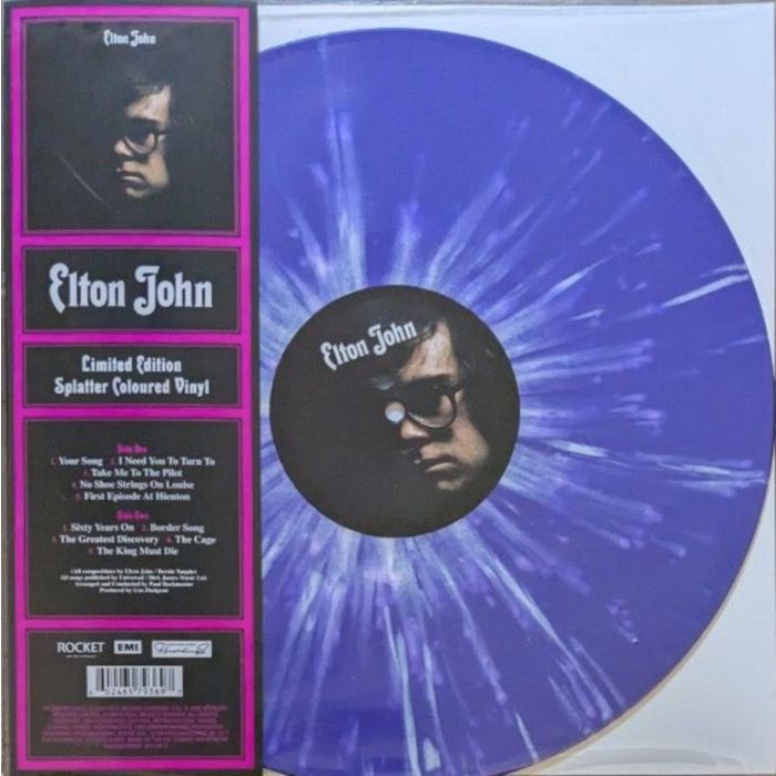 ELTON JOHN - ELTON JOHN (PURPLE SPLATTER VINYL/180G)