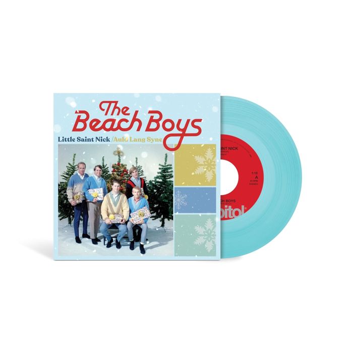 BEACH BOYS - LITTLE SAINT NICK (ICE BLUE 7INCH)