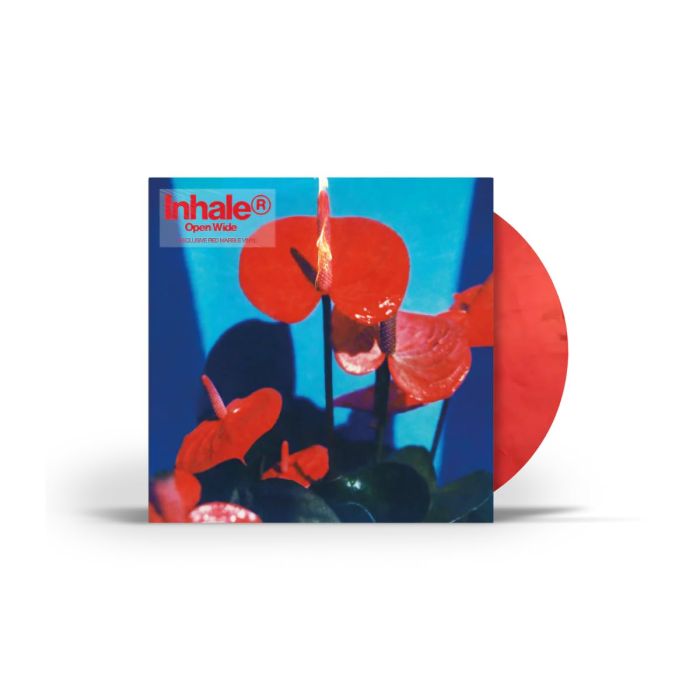 INHALER - OPEN WIDE (RED MARBLE VINYL/ALTERNATIVE ARTWORK)