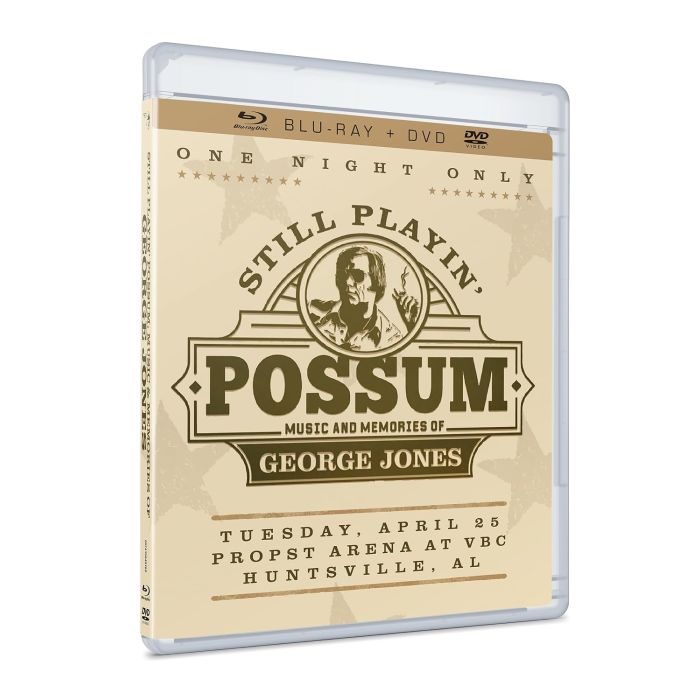 VARIOUS ARTISTS - STILL PLAYIN POSSUM: MUSIC & MEMORIES OF GEORGE JONES (DVD/BLU-RA