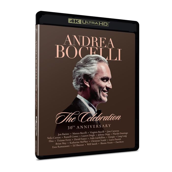 ANDREA BOCELLI - CELEBRATION: 30TH ANNIVERSARY (2-4K UHD)