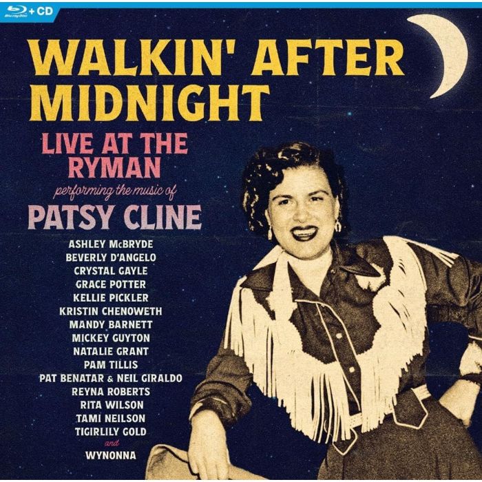 VARIOUS ARTISTS - WALKIN AFTER MIDNIGHT: THE MUSIC OF PATSY CLINE (BLU-RAY/CD)