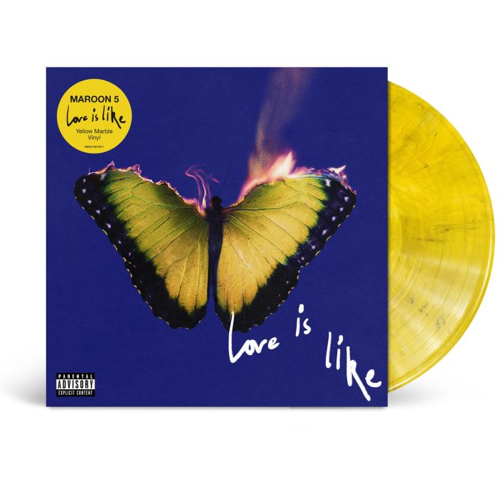 MAROON 5 - LOVE IS LIKE (YELLOW MARBLE VINYL)