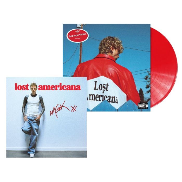 Machine Gun Kelly (MGK) - LOST AMERICANA (BRICK RED VINYL/SIGNED INSERT) +POSTER 55x90cm