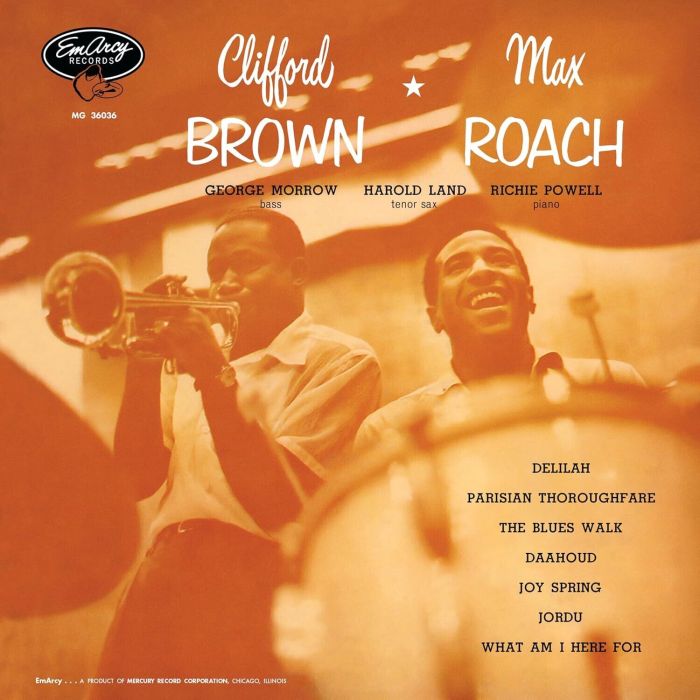 BROWN,CLIFFORD & MAX ROACH - CLIFFORD BROWN & MAX ROACH (VERVE ACOUSTIC SOUNDS SERIES) (180G)