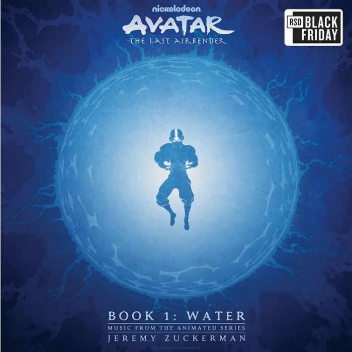 (BF25) ZUCKERMAN,JEREMY - AVATAR: LAST AIRBENDER-BOOK 1 WATER OST ANIMATED SERIES (BABY BLUE VINYL/2LP/LENTICULAR COVER) (RSD)