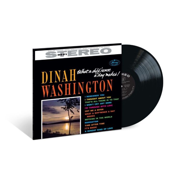 DINAH WASHINGTON - WHAT A DIFF'RENCE A DAY MAKES (VERVE VAULT SERIES) (180G)