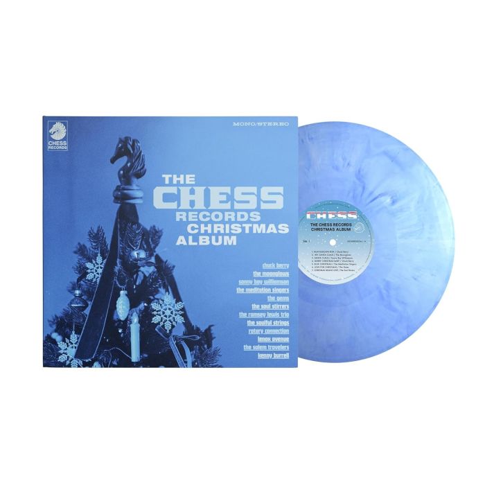 VARIOUS ARTISTS - CHESS RECORDS CHRISTMAS ALBUM (BLUE FROST VINYL)