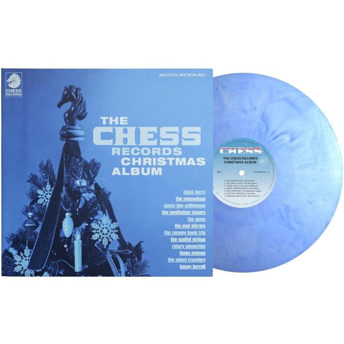 VARIOUS ARTISTS - CHESS RECORDS CHRISTMAS ALBUM (BLUE FROST VINYL)