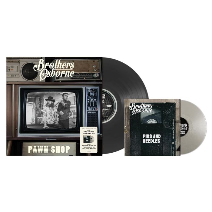 BROTHERS OSBORNE - PAWN SHOP (10 YEAR ANNIVERSARY) (SILVER 7 INCH VINYL)