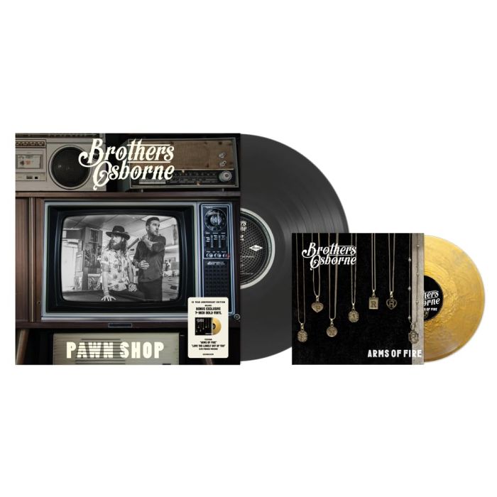BROTHERS OSBORNE - PAWN SHOP (10 YEAR ANNIVERSARY) (GOLD 7 INCH VINYL)