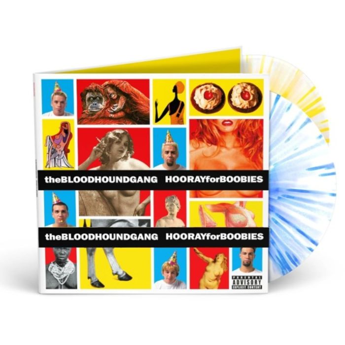 BLOODHOUND GANG - HOORAY FOR BOOBIES (BLUE/WHITE SPLATTER VINYL)