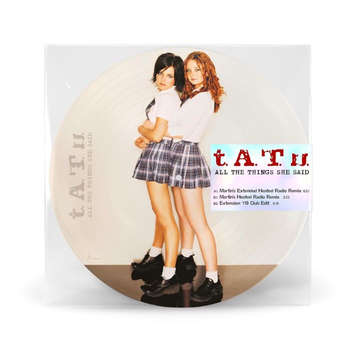 T.A.T.U - ALL THE THINGS SHE SAID (LIMITED EDITION) (PICTURE DISC)
