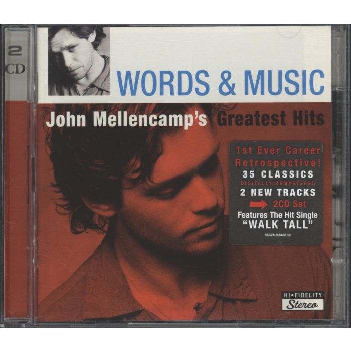 JOHN MELLENCAMP - WORDS & MUSIC - GREATEST HITS