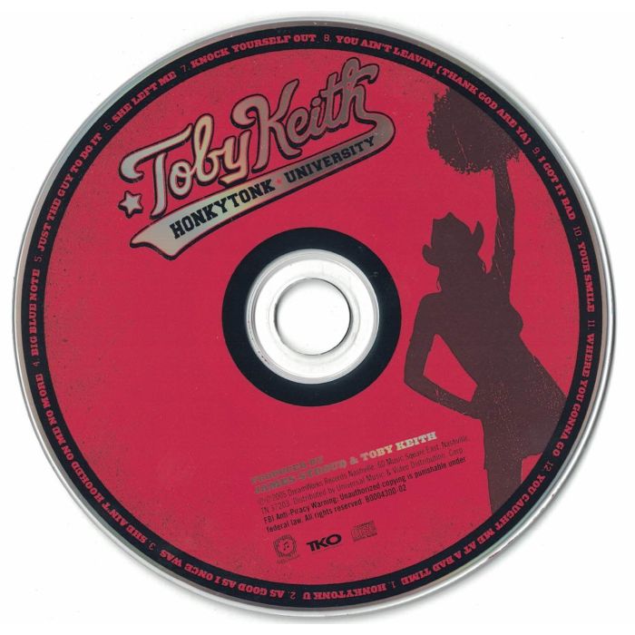 TOBY KEITH - HONKYTONK UNIVERSITY