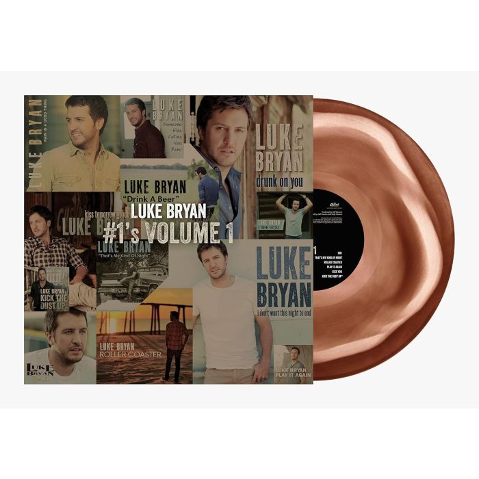 LUKE BRYAN - #1’S VOL. 1 (BROWN SWIRL VINYL)