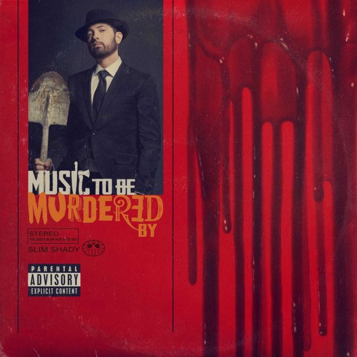 EMINEM - MUSIC TO BE MURDERED BY (BLACK ICE VINYL)