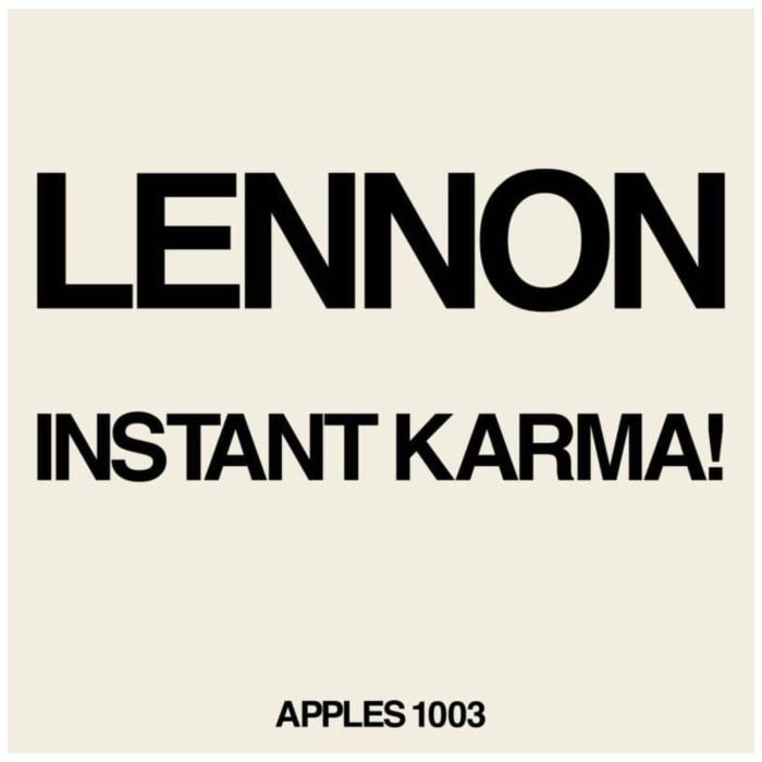 Lennon/Ono with the Plastic Ono Band - Ono with the Plastic Ono Band / Instant Karma!