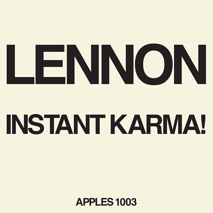 Lennon/Ono with the Plastic Ono Band - Ono with the Plastic Ono Band / Instant Karma!