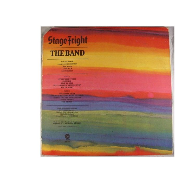 BAND - STAGE FRIGHT (180G)