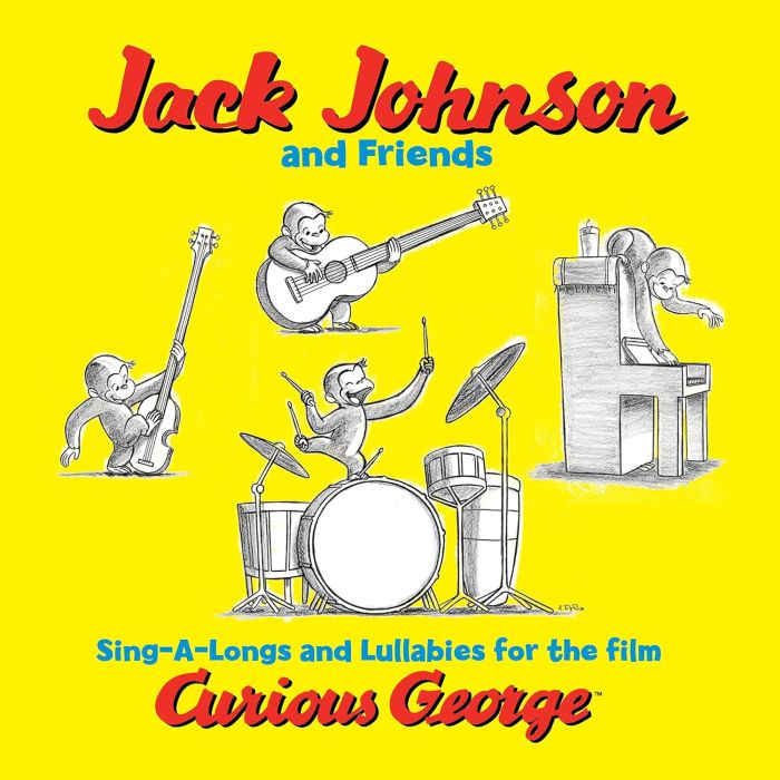 JOHNSON,JACK & FRIENDS - SING-A-LONGS & LULLABIES FOR THE FILM CURIOUS GEORGE (180G)