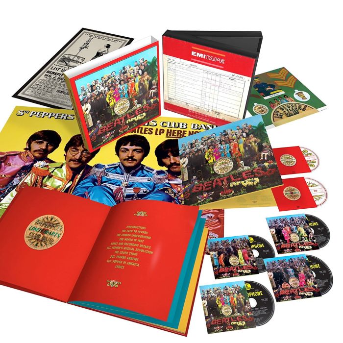 BEATLES - SGT. PEPPER'S LONELY HEARTS CLUB BAND (4CD/DVD/BLU-RAY COMBO) (SU