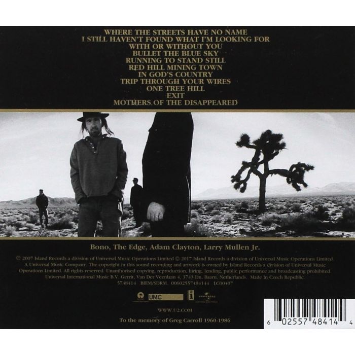 U2 - JOSHUA TREE