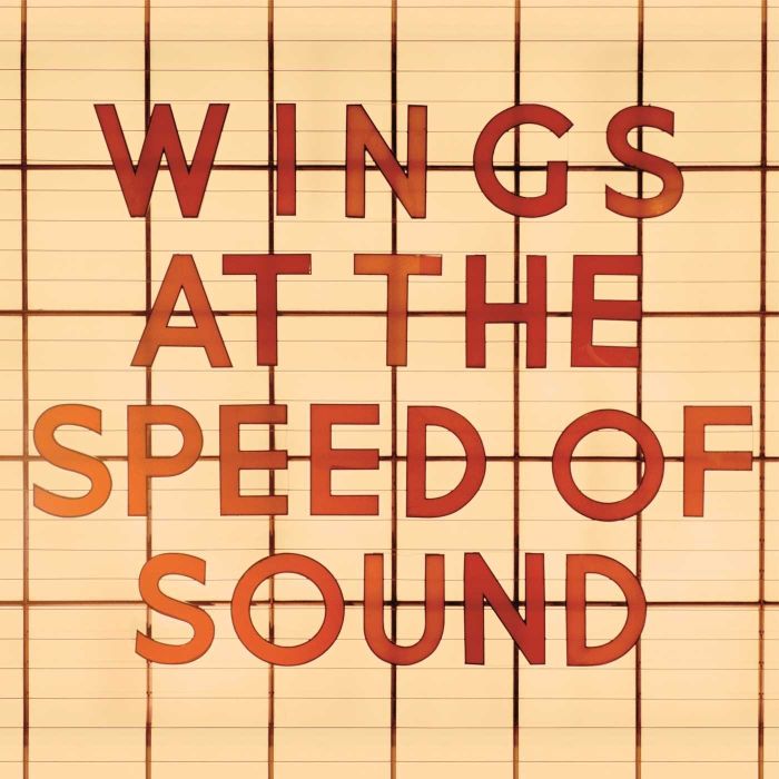 MCCARTNEY,PAUL & WINGS - AT THE SPEED OF SOUND