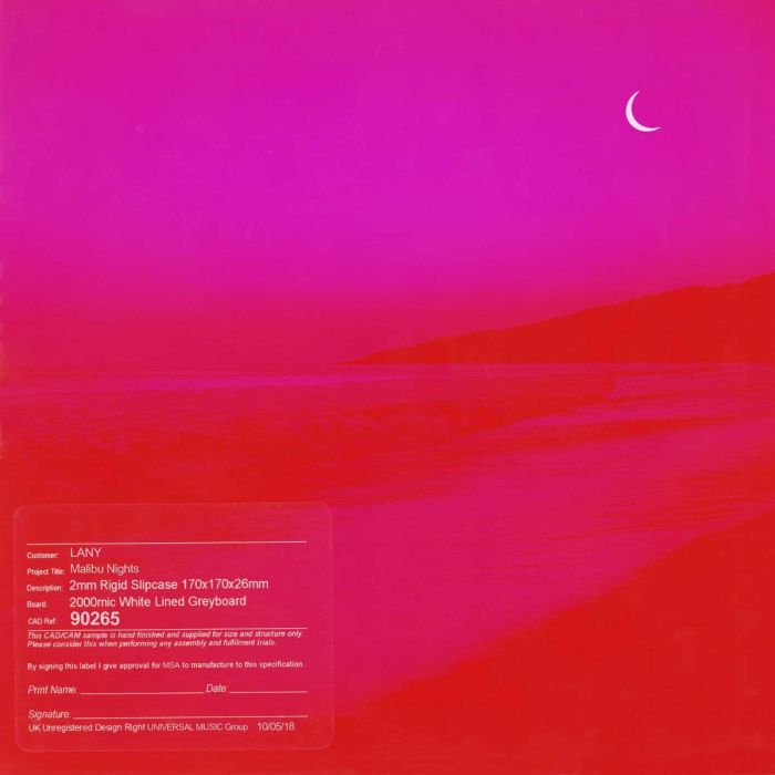 LANY - MALIBU NIGHTS (CLEAR VINYL)