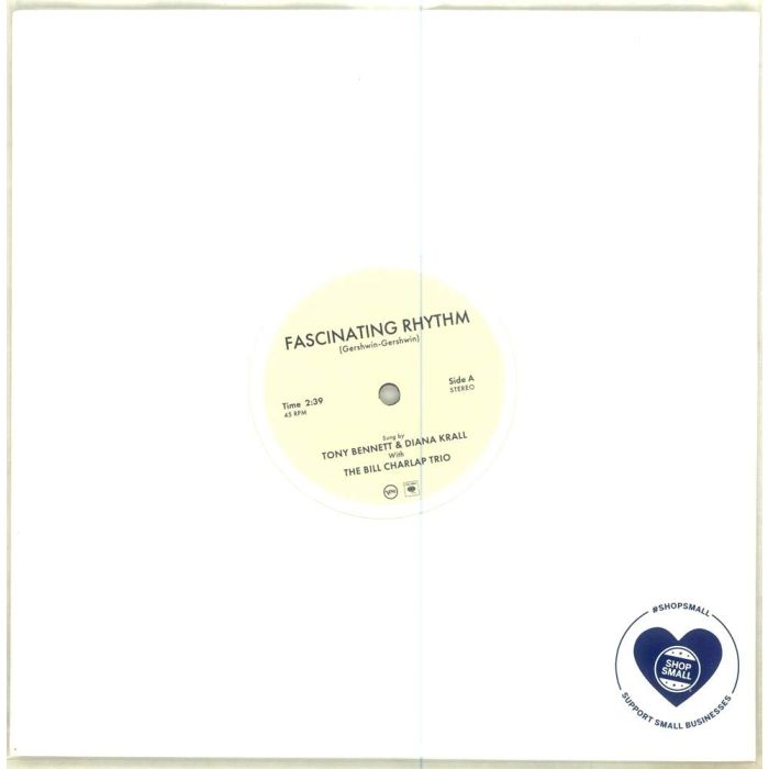 BENNETT,TONY & DIANA KRALL - FASCINATING RHYTHM (10 INCH) (SMALL BUSINESS SATURDAY)