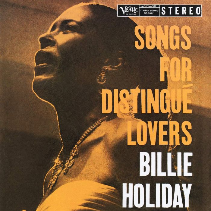 BILLIE HOLIDAY - SONGS FOR DISTINGUE LOVERS