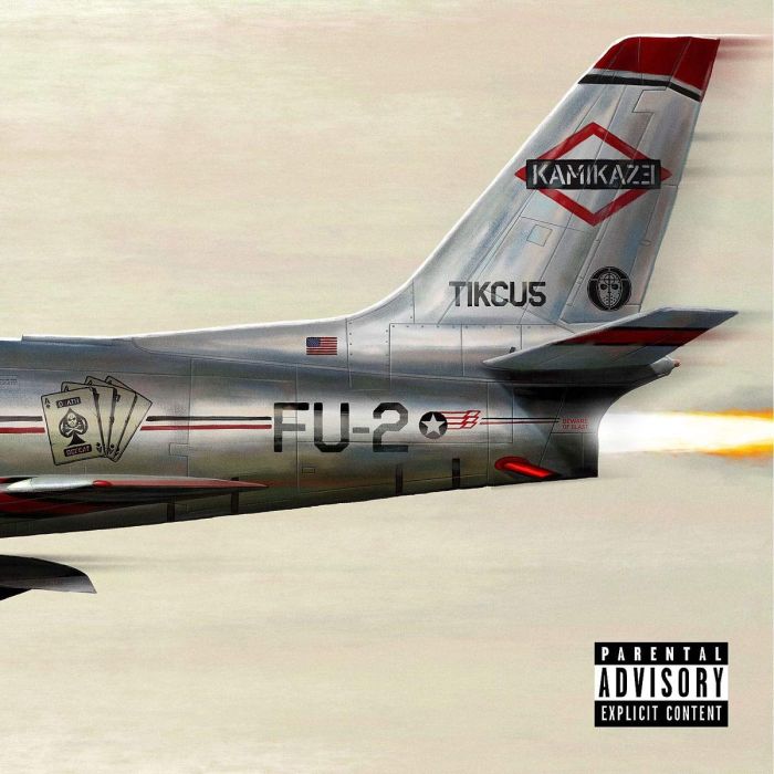 EMINEM - KAMIKAZE (OPAQUE OLIVE GREEN VINYL/GATEFOLD JACKET)