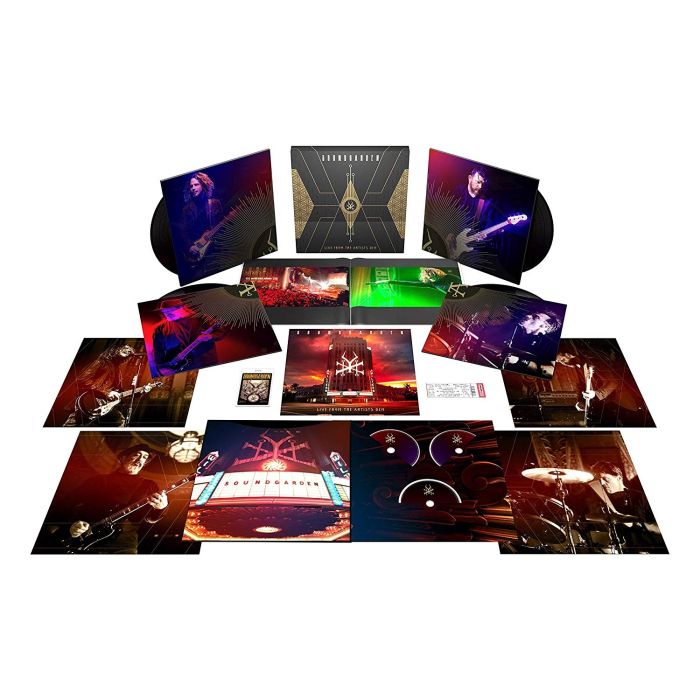 SOUNDGARDEN - LIVE AT THE ARTISTS DEN (4LP/2CD/BLU-RAY SUPER DELUXE EDITION)