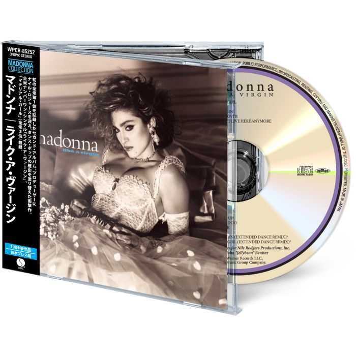 MADONNA - LIKE A VIRGIN (JAPANESE EDITION)