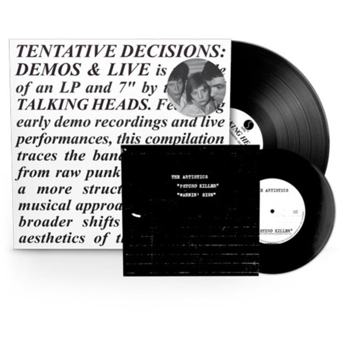 TALKING HEADS - TENTATIVE DECISIONS: DEMOS & LIVE (LP/7 INCH)