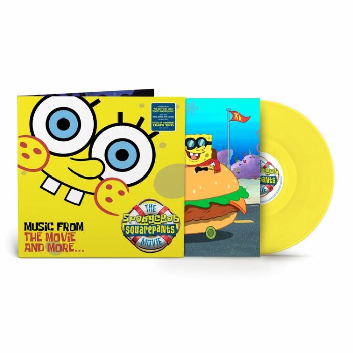 Various Artists - SpongeBob SquarePants Movie, The (Music From The Movie And More) [LP] (Yellow Vinyl)