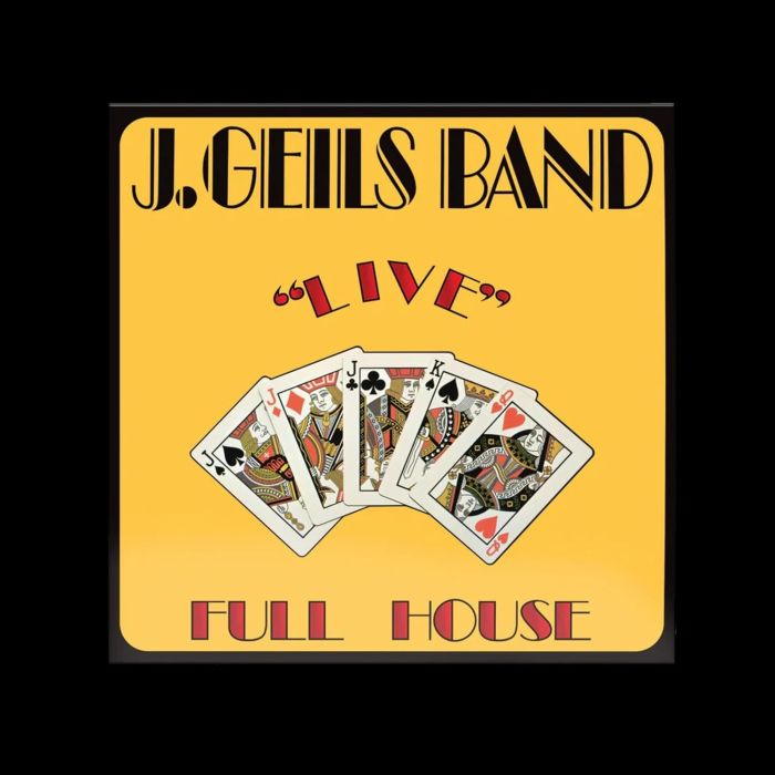 J. GEILS BAND - LIVE FULL HOUSE