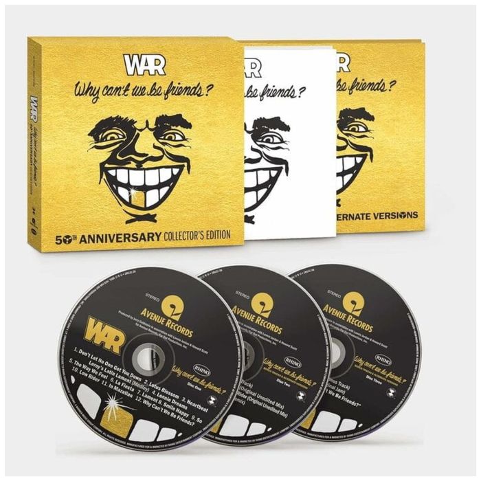 WAR - WHY CAN'T WE BE FRIENDS (50TH ANNIVERSARY/COLLECTORS EDITION)