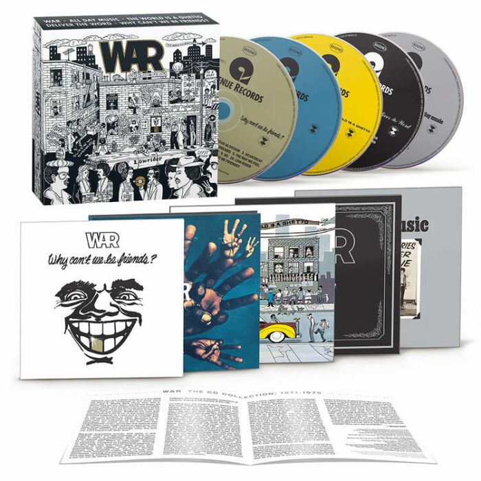 WAR - The CD Collection (1971-1975) (5xCD BOX)