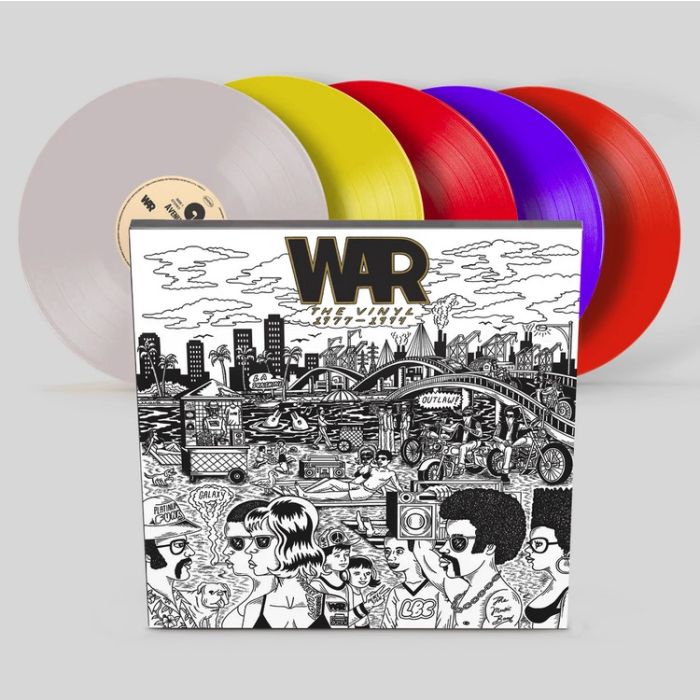 (BF24) WAR - The Vinyl 1977-1994 (5xLP BOX)