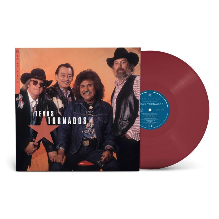 TEXAS TORNADOS - NOW PLAYING (BURGANDY VINYL)