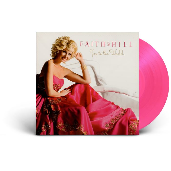 FAITH HILL - JOY TO THE WORLD! (HOT PINK VINYL)