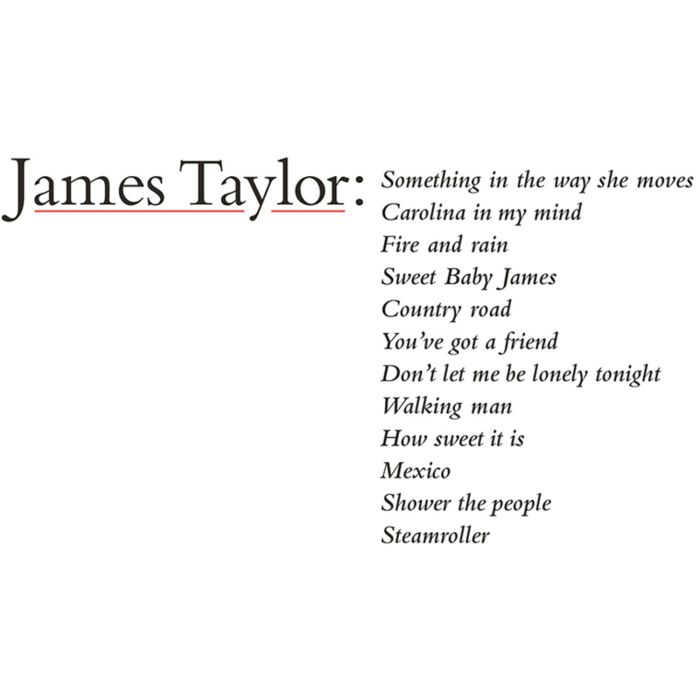 JAMES TAYLOR - JAMES TAYLOR'S GREATEST HITS (2019 REMASTER)